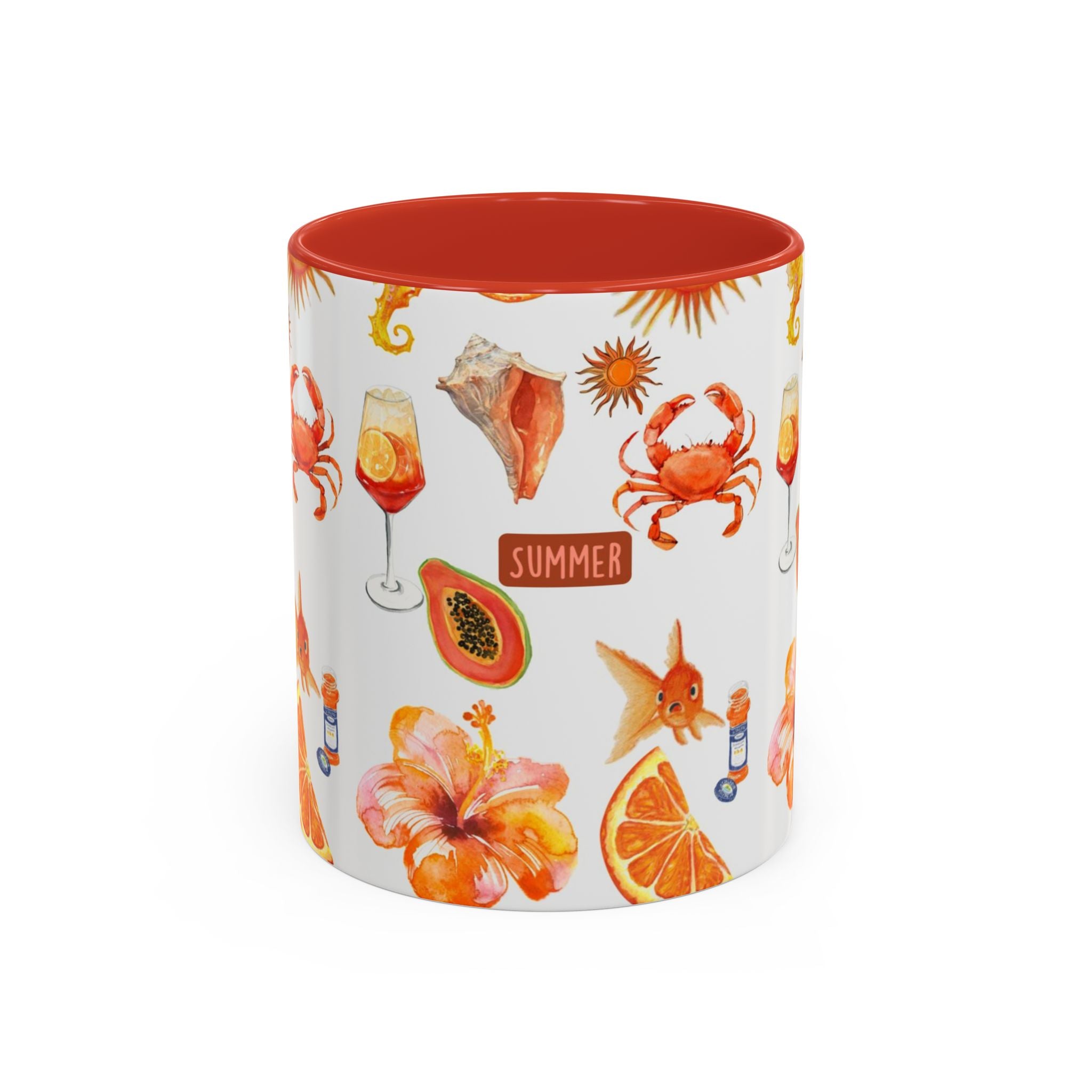 Summer Tropical Pattern Coffee Mug
