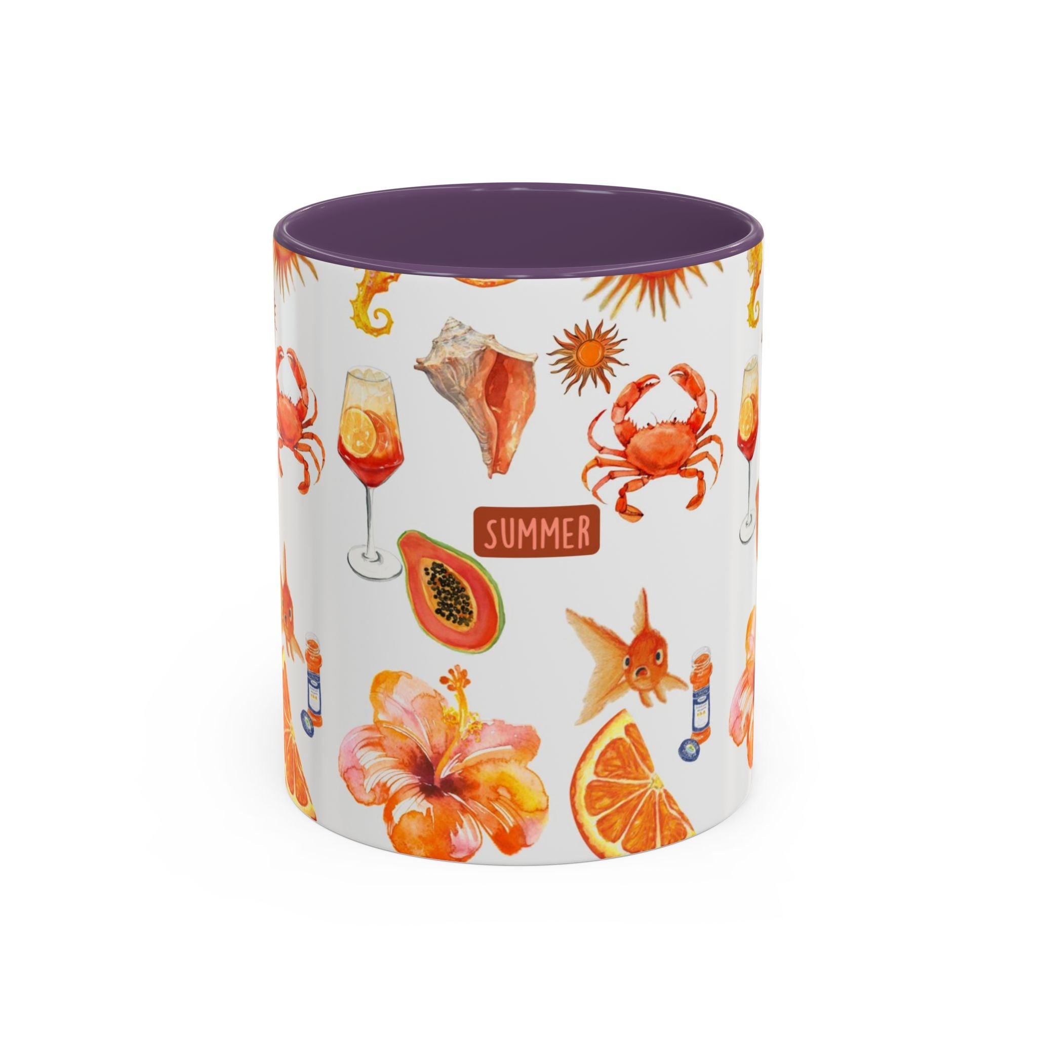 Summer Tropical Pattern Coffee Mug