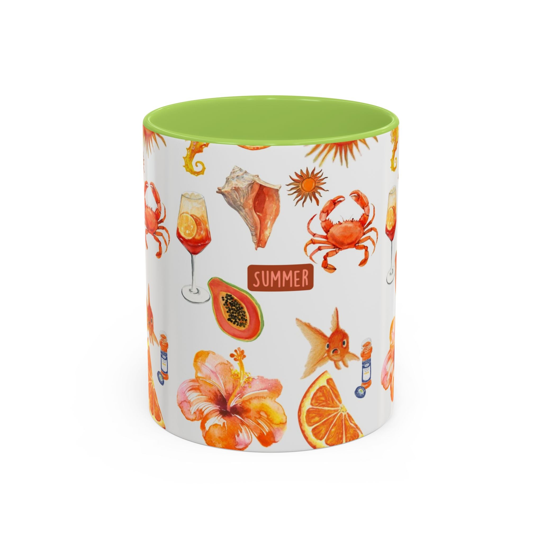 Summer Tropical Pattern Coffee Mug