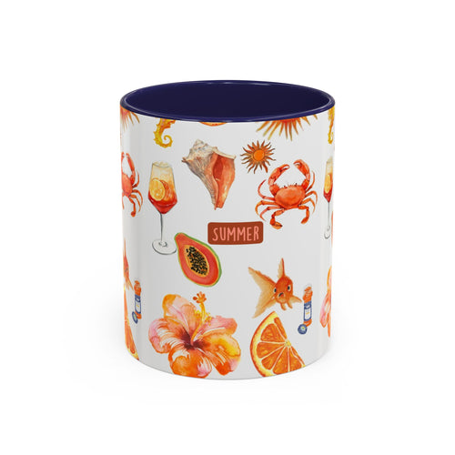 Summer Tropical Pattern Coffee Mug