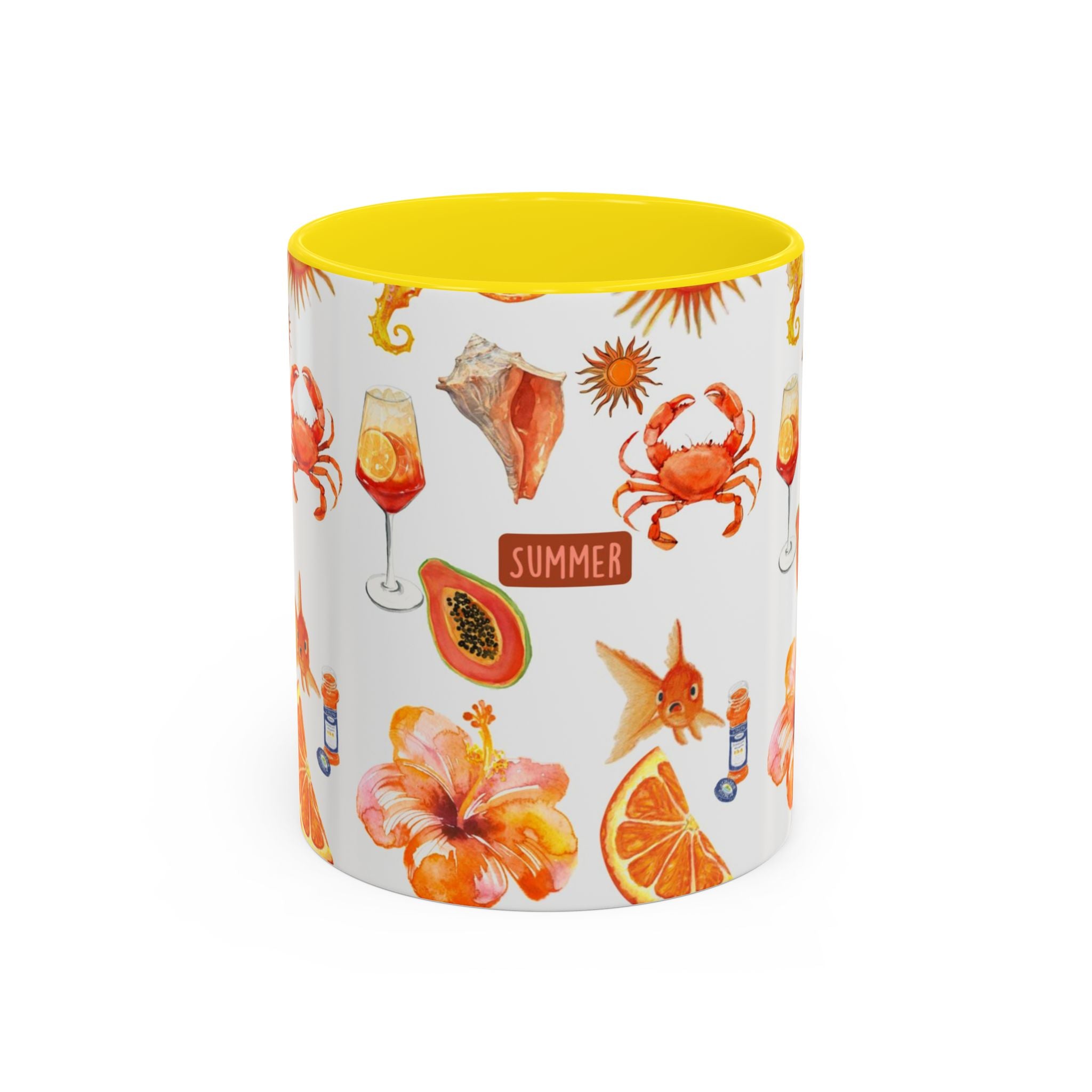 Summer Tropical Pattern Coffee Mug