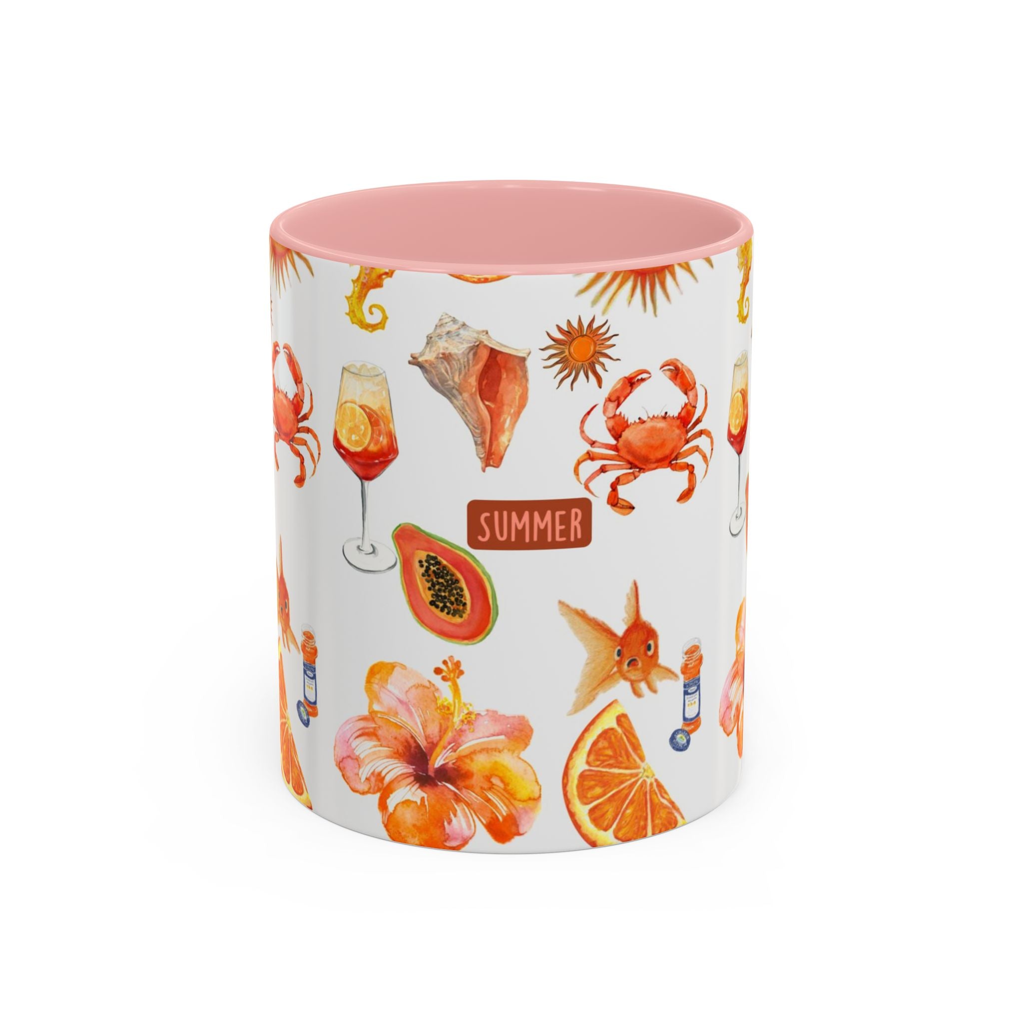 Summer Tropical Pattern Coffee Mug