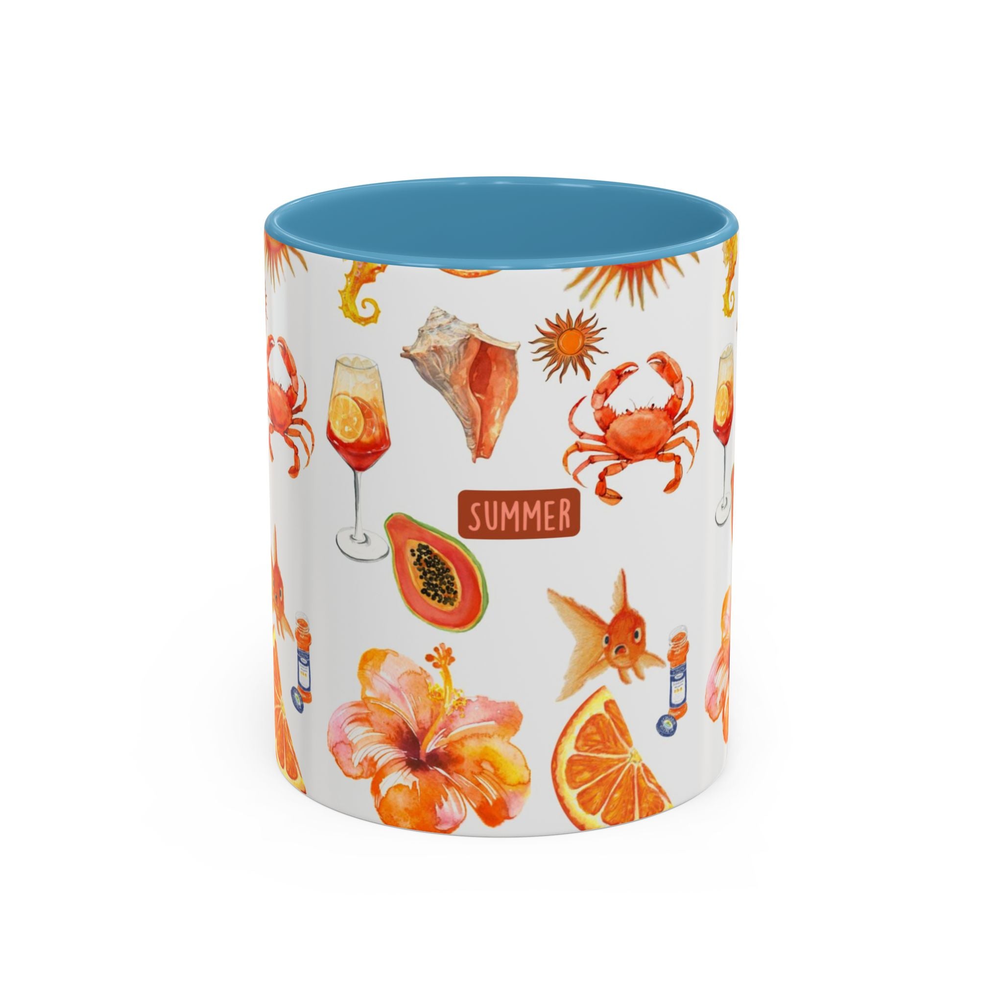 Summer Tropical Pattern Coffee Mug