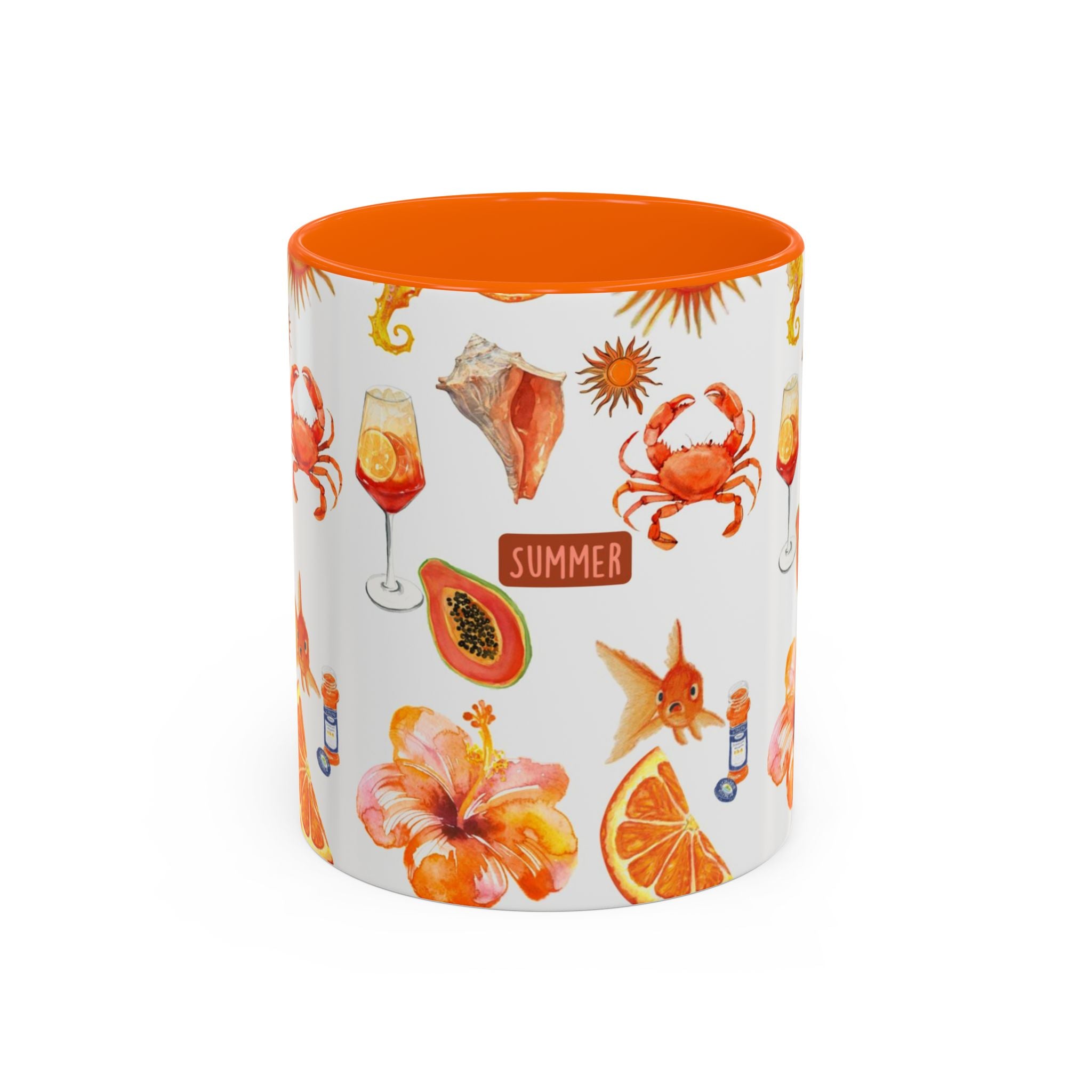 Summer Tropical Pattern Coffee Mug